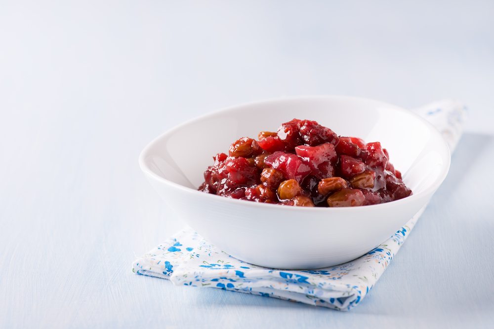 Cranberry Sauce With Apples And Raisins