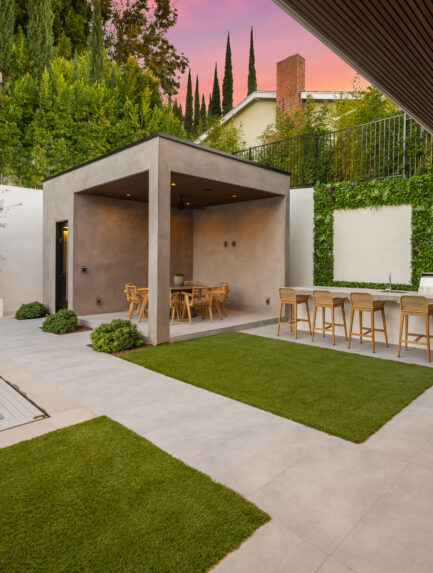 Beautiful backyard