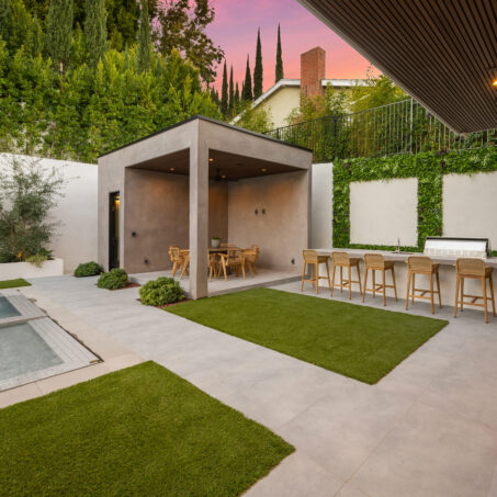 Beautiful backyard