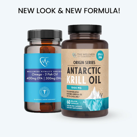 The Wellness Company's ORIGIN SERIES - Antarctic Krill Oil