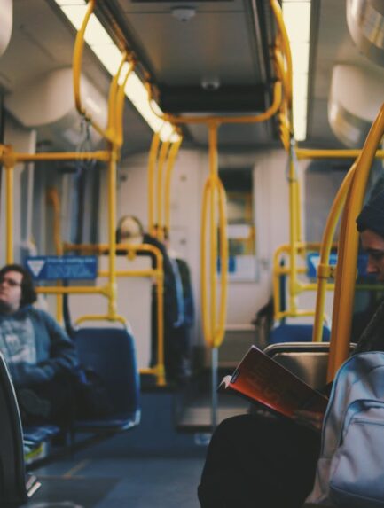 Photo by Alexander Isreb: https://www.pexels.com/photo/people-inside-a-bus-1784142/