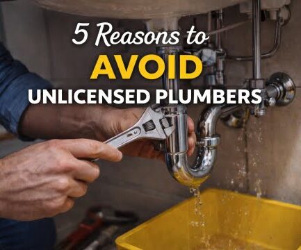 Reasons to Avoid Unlicensed Plumbers
