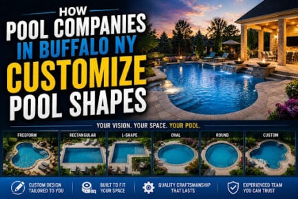 How Pool Companies in Buffalo NY Customize Pool Shapes